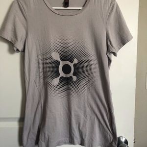 Orangetheory Gray Women's Cut T-shirt Sz M